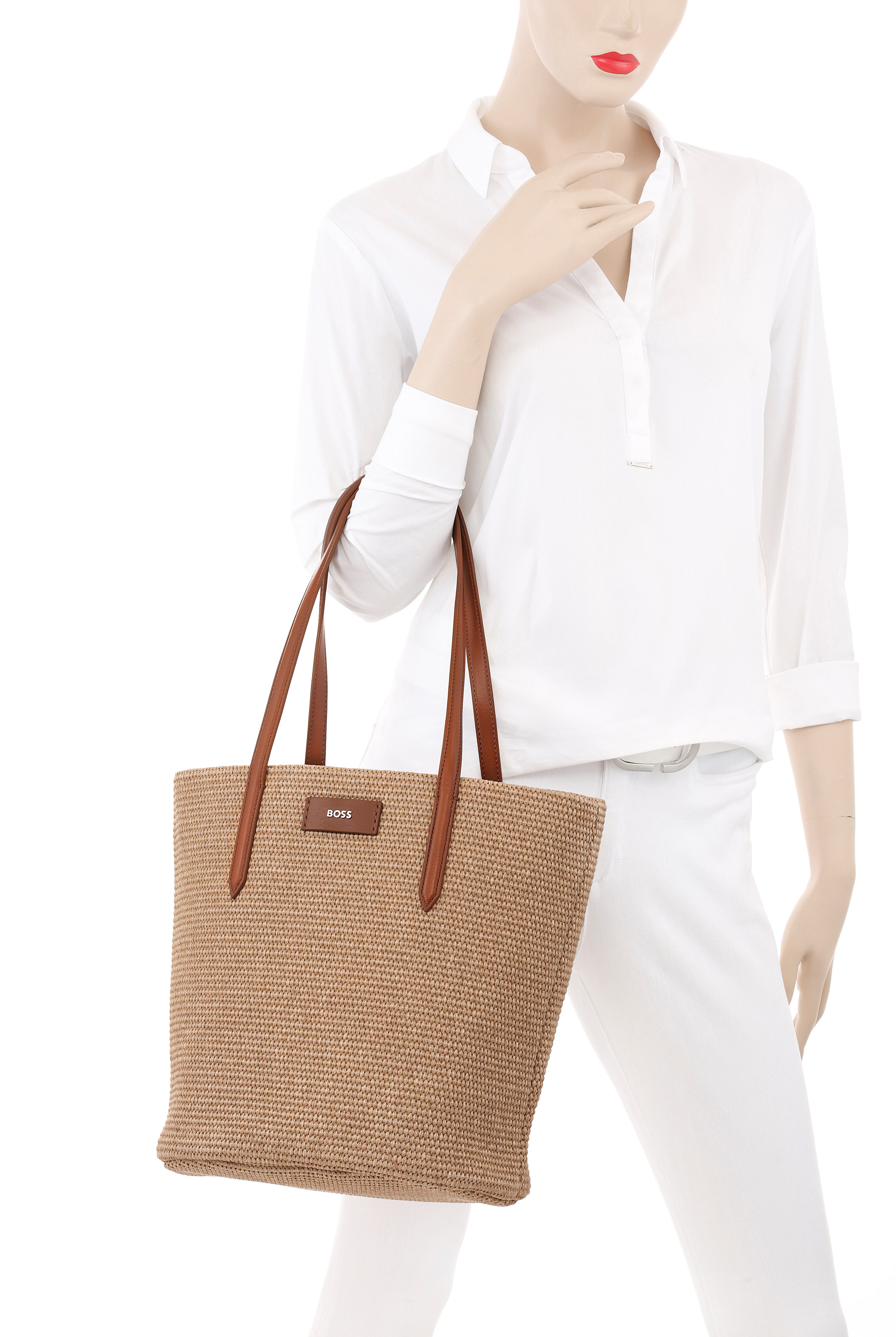 BOSS Henkeltasche Palmah TOTE B, Basttasche, günstig online kaufen