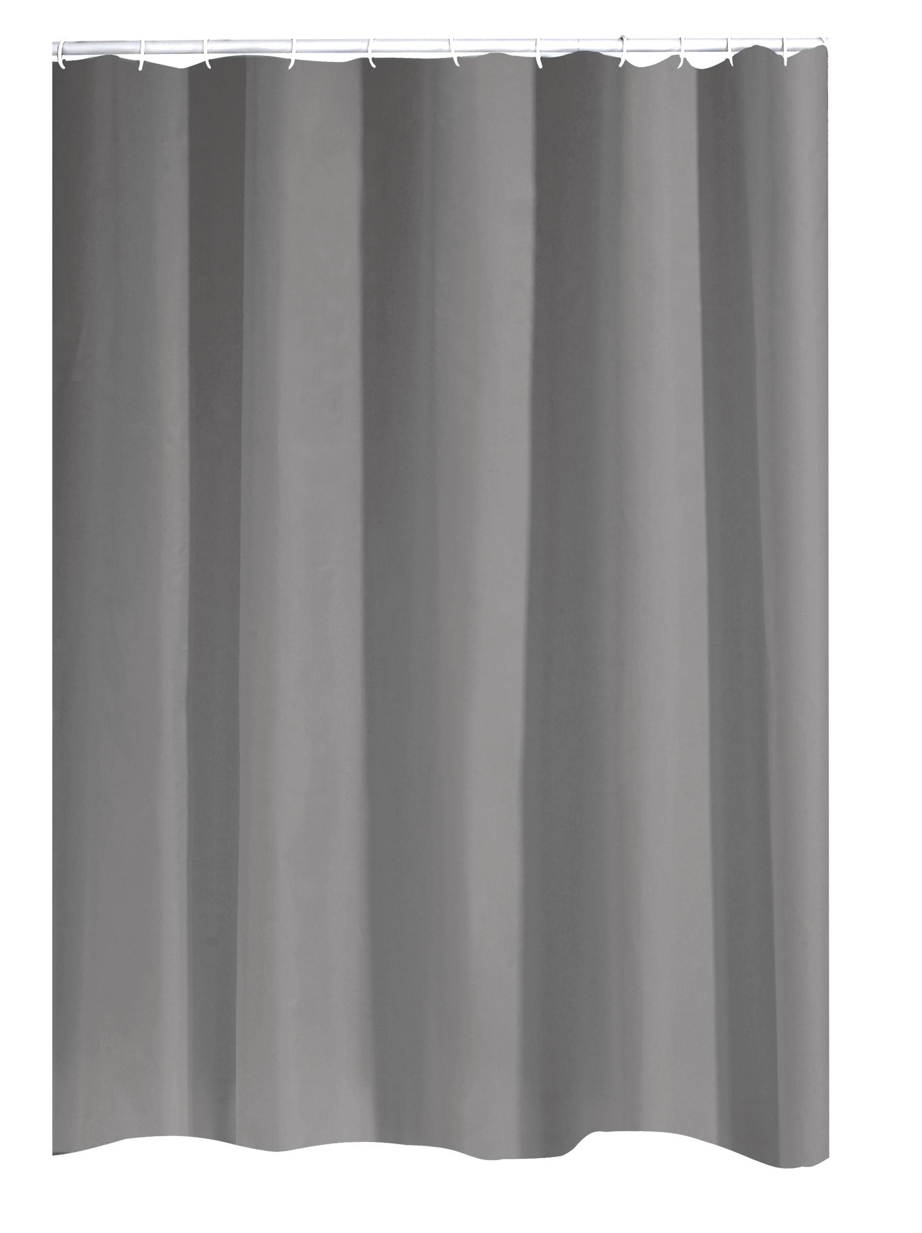 Ridder Duschvorhang Standard grau Breite 180 cm günstig online kaufen