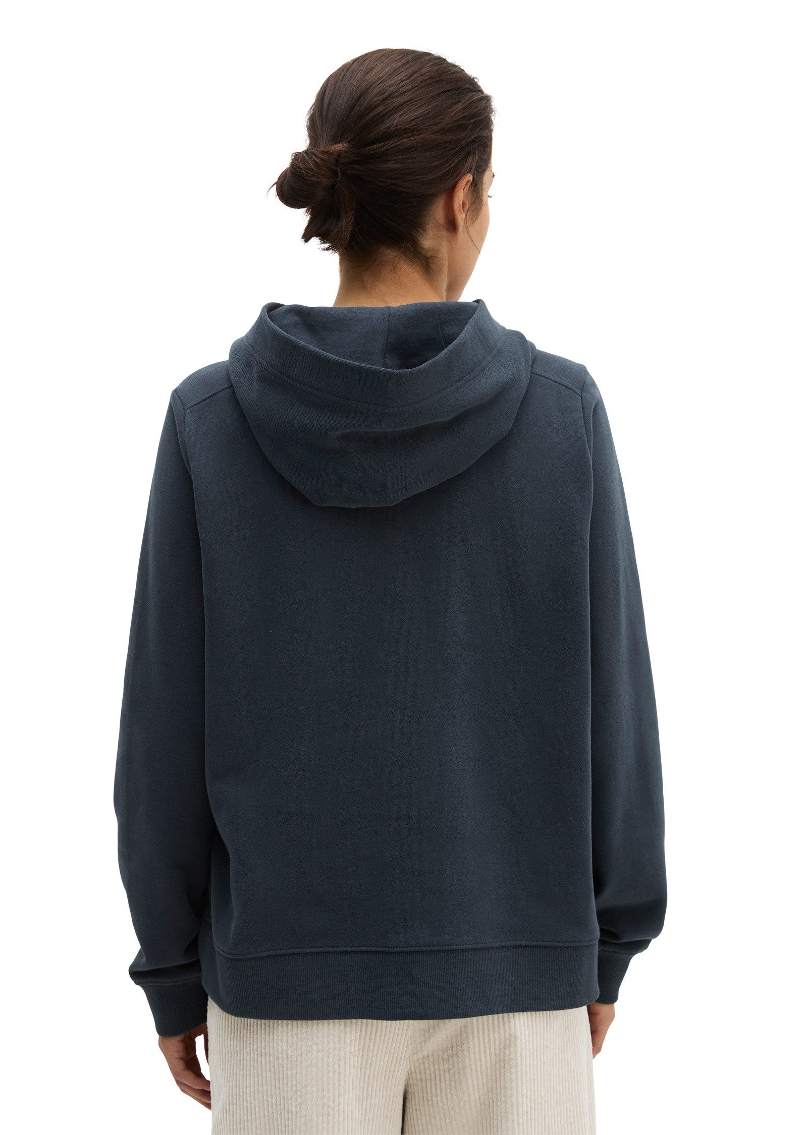 Marc O'Polo Sweatshirt mit gepeachter Oberfläche