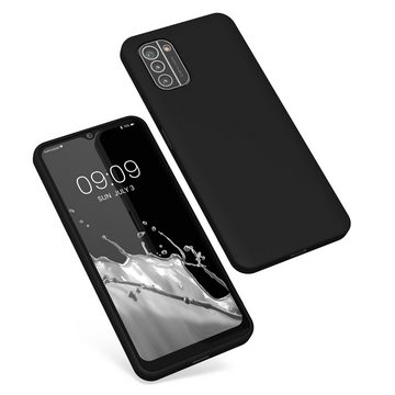 kwmobile Handyhülle Hülle für Nokia G21 / G11, Hülle Silikon - Soft Handyhülle - Handy Case Cover - Schwarz