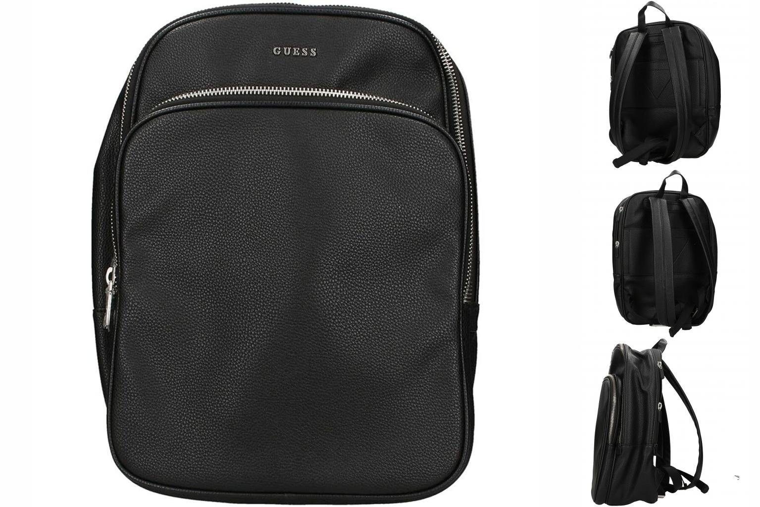 Guess Rucksack Lässiger Rucksack Guess Riviera Squared Schwarz