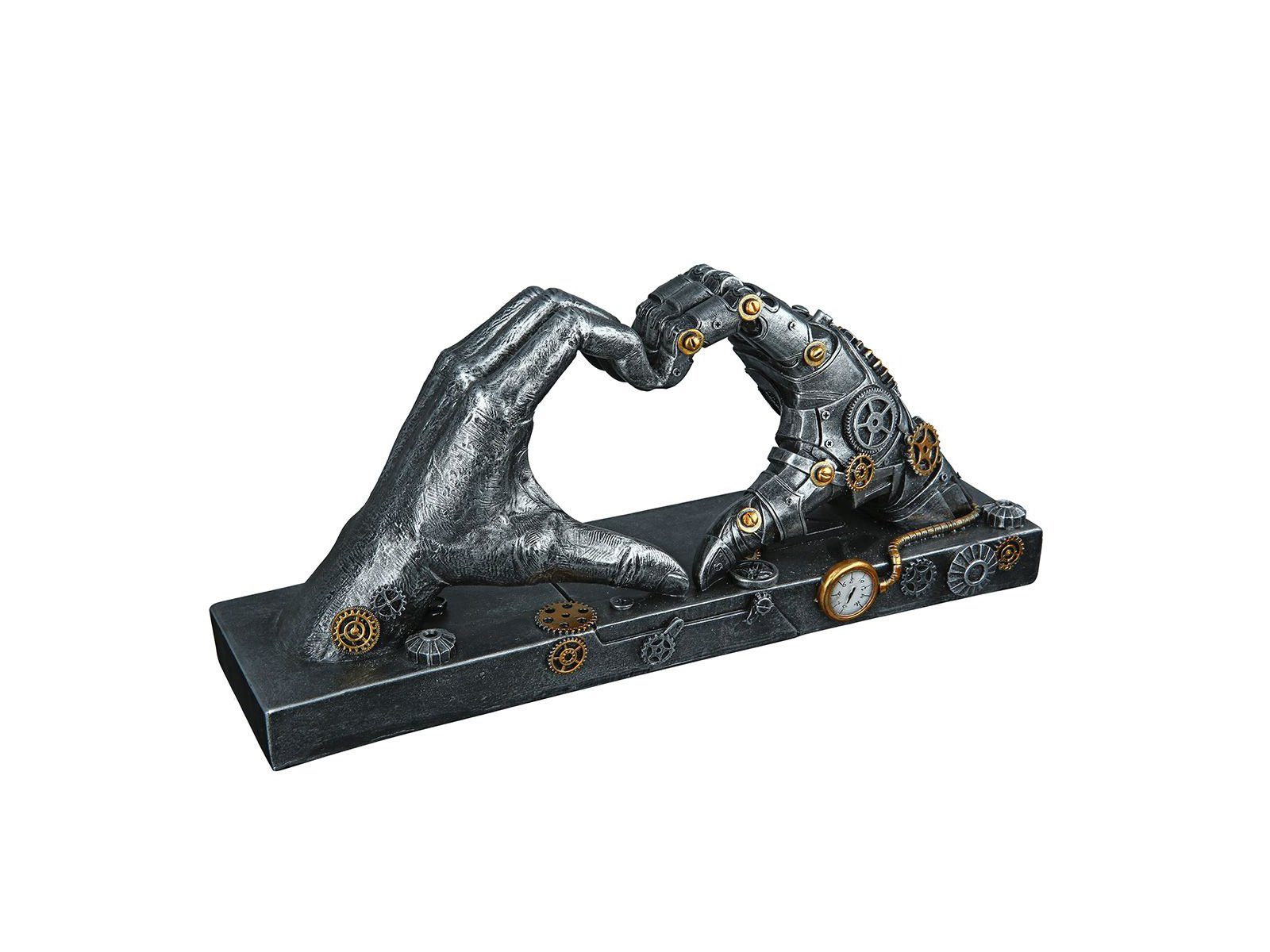 Brillibrum Dekofigur Zahnrad Design Steampunk Skulptur günstig online kaufen