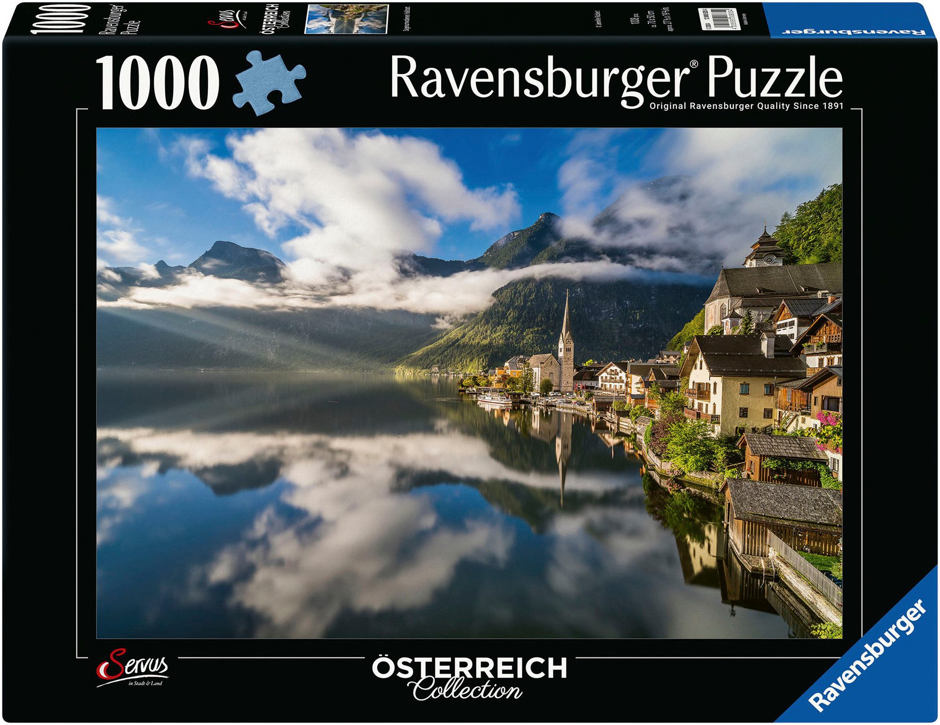 Ravensburger Puzzle Österreich Collection, Sagenumwobenes Hallstatt, 1000 P günstig online kaufen