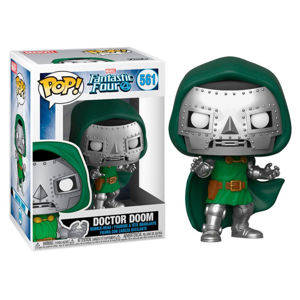 Funko Actionfigur POP Figur Marvel Fantastische Vier Doktor Doom