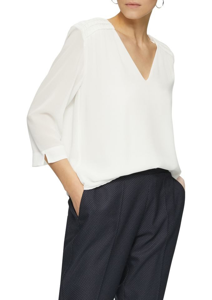 s.Oliver BLACK LABEL Langarmbluse - Bluse günstig online kaufen