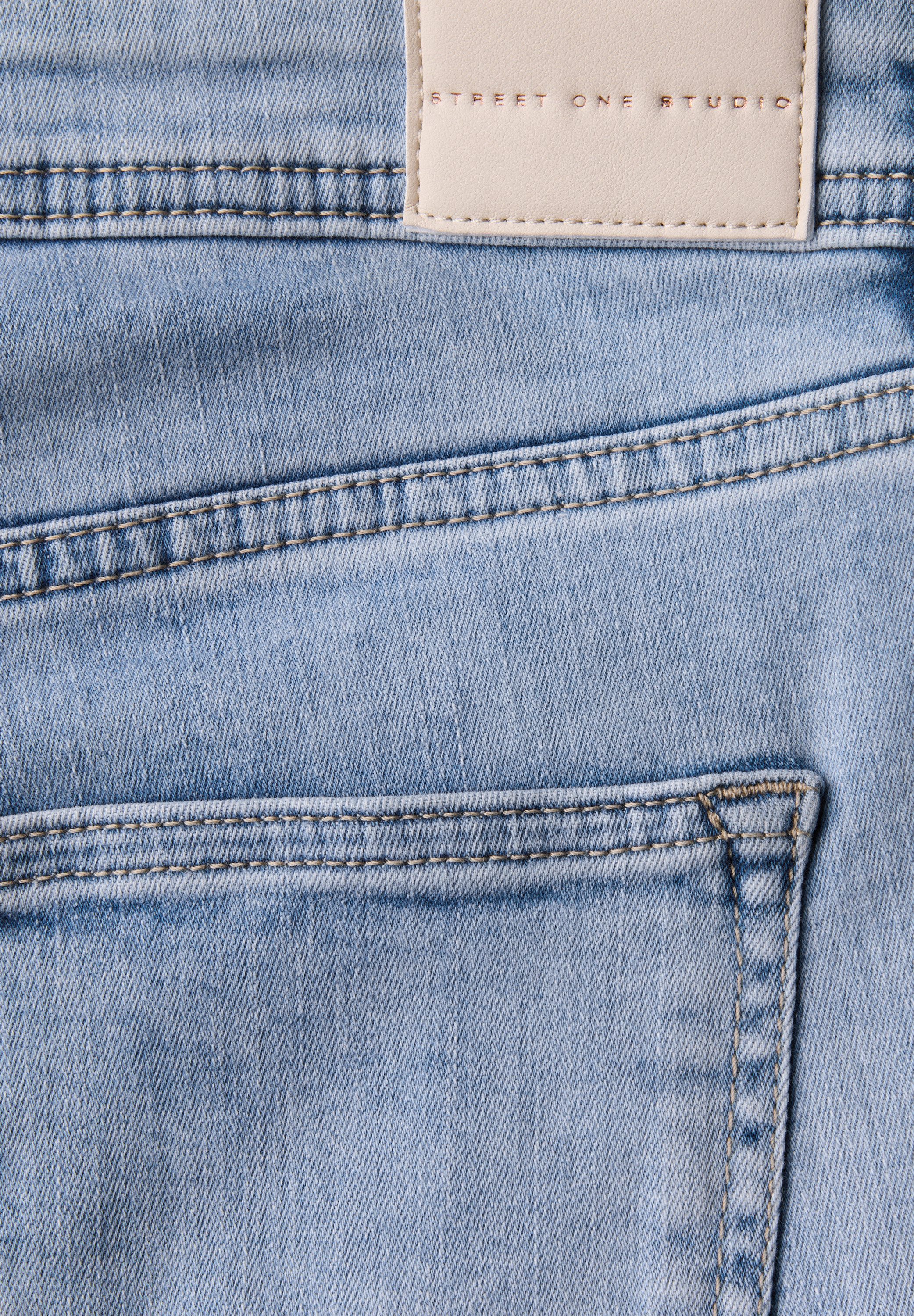 STREET ONE STUDIO Slim-fit-Jeans Middle Waist – Bild 4 von 5