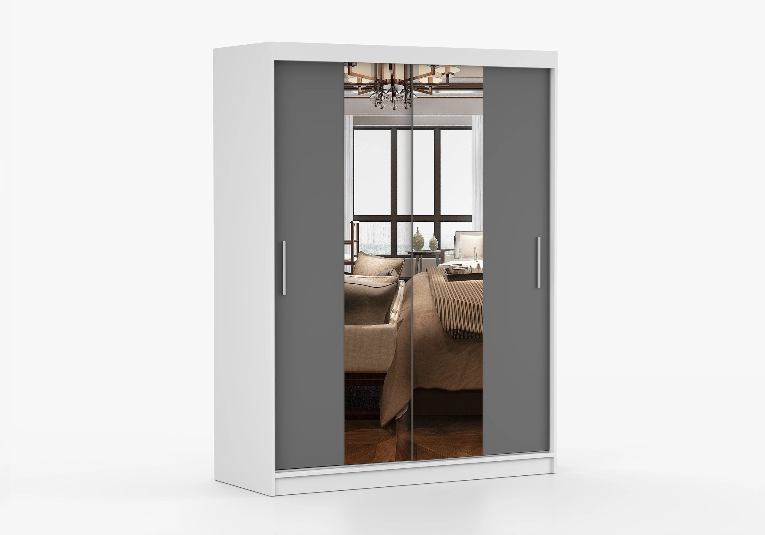 imoebel24 Schwebetürenschrank VISTA 01 150 cm günstig online kaufen