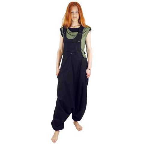 Guru-Shop Relaxhose Latzhose Aladinhose Haremshose Pluderhose.. Ethno Style, alternative Bekleidung