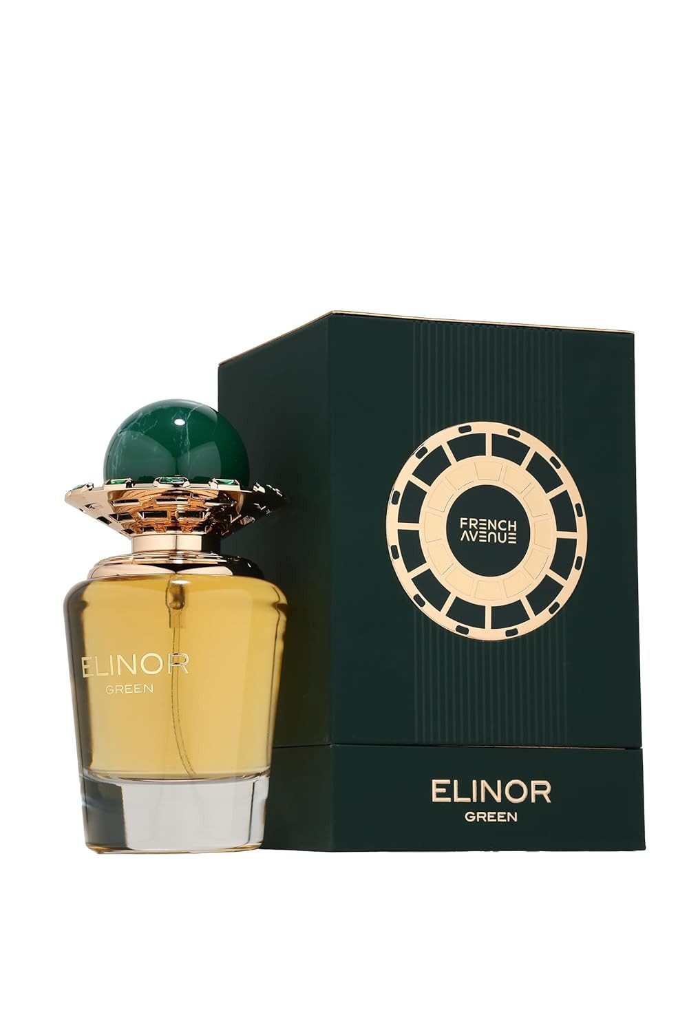 French Avenue Eau de Parfum Elinor Green, Glasflakon, Parfüm EDP, Damenduft