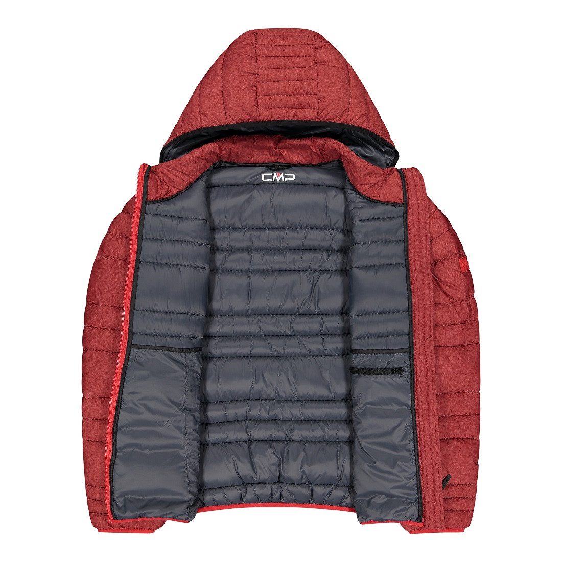 CMP Winterjacke mit Wattierung 3M Thinsulate meliert rot Herren