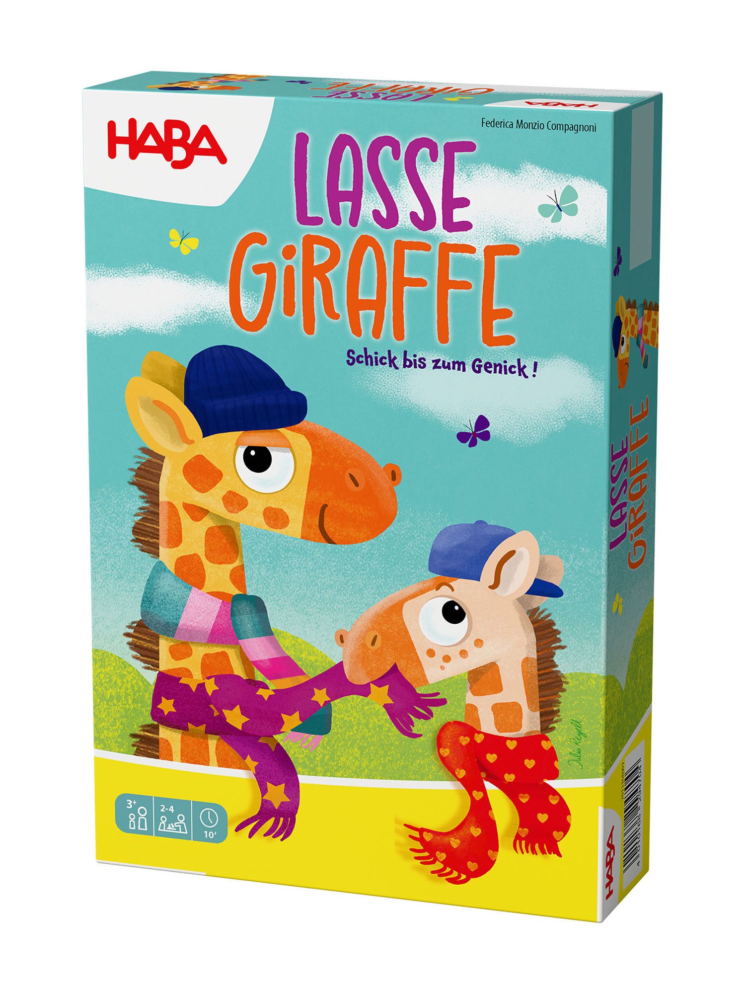 Haba Spiel Lasse Giraffe, Gesellschaftsspiel, Brettspiel, Familienspiel