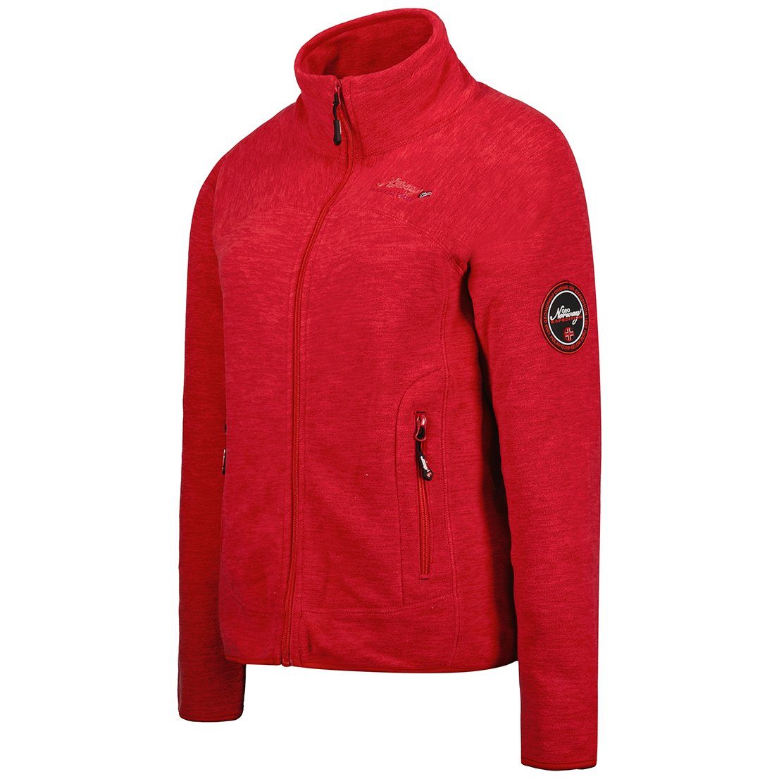 Damen Fleecejacke leicht Norway tragen, und Geographical flauschig G-TARELLA zu Rot - warm