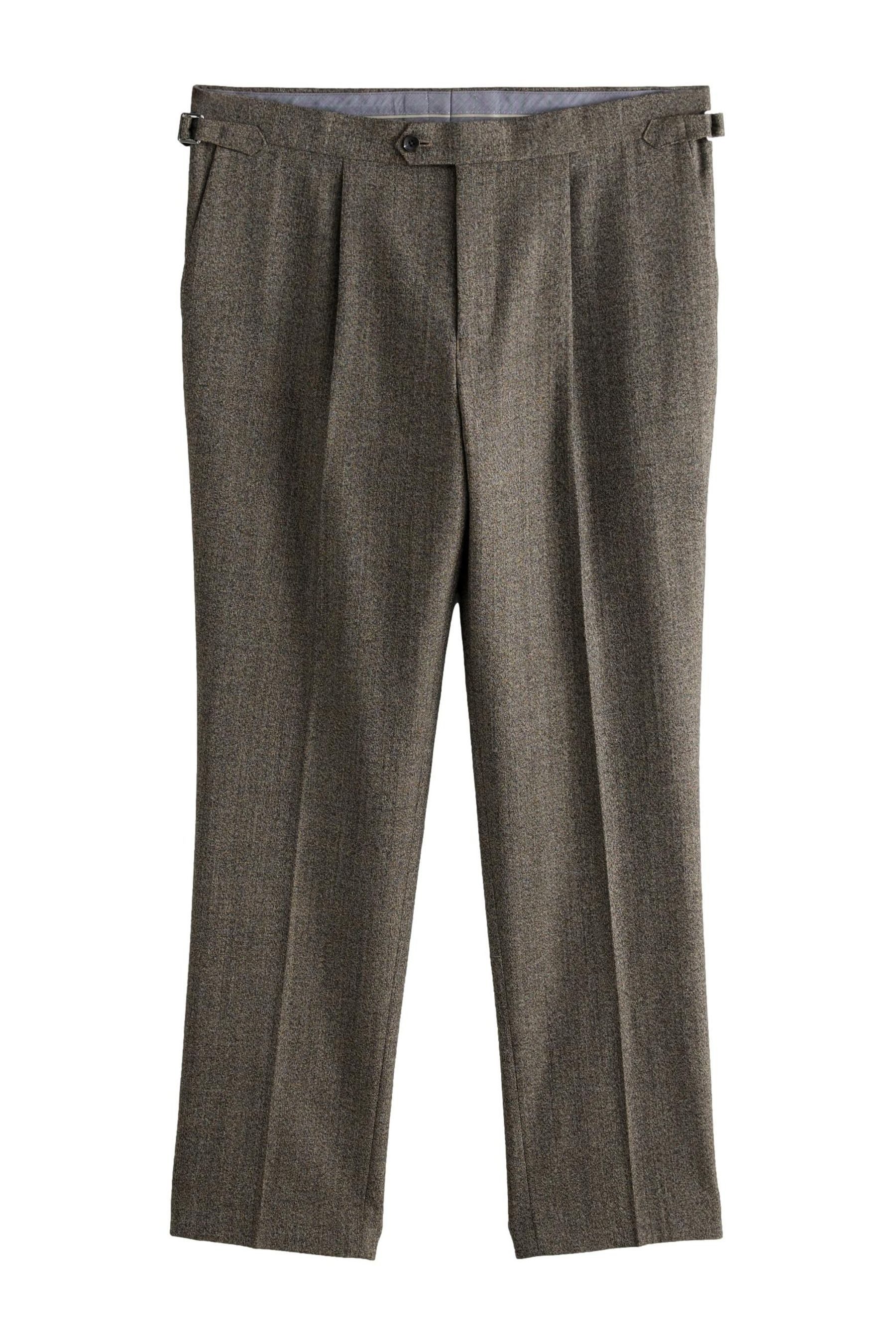 Anzughose Tailored Fit Anzughose aus Wollgemisch