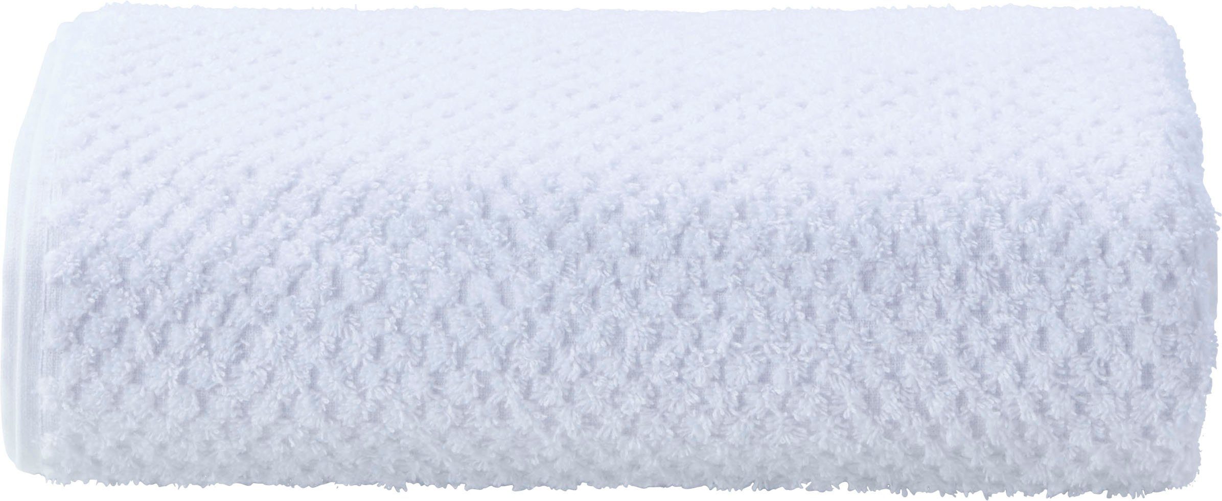 done.® Duschtuch Provence Honeycomb, Walkfrottier (1-St), günstig online kaufen