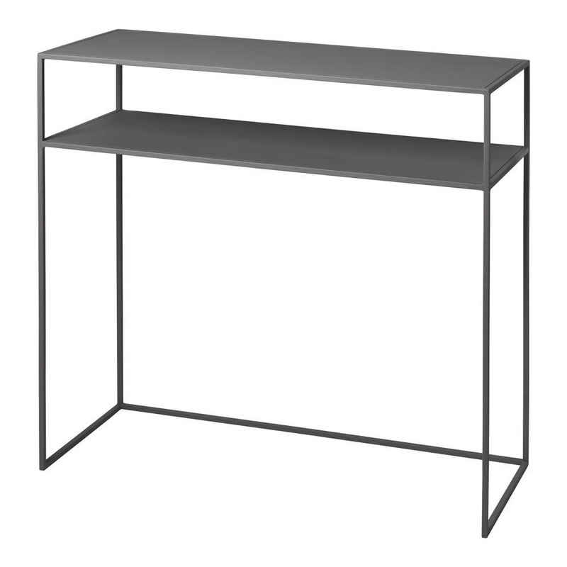 blomus Sideboard FERA Sideboard Regal Wandregal Stahl pulverbeschichtet steel gray 35