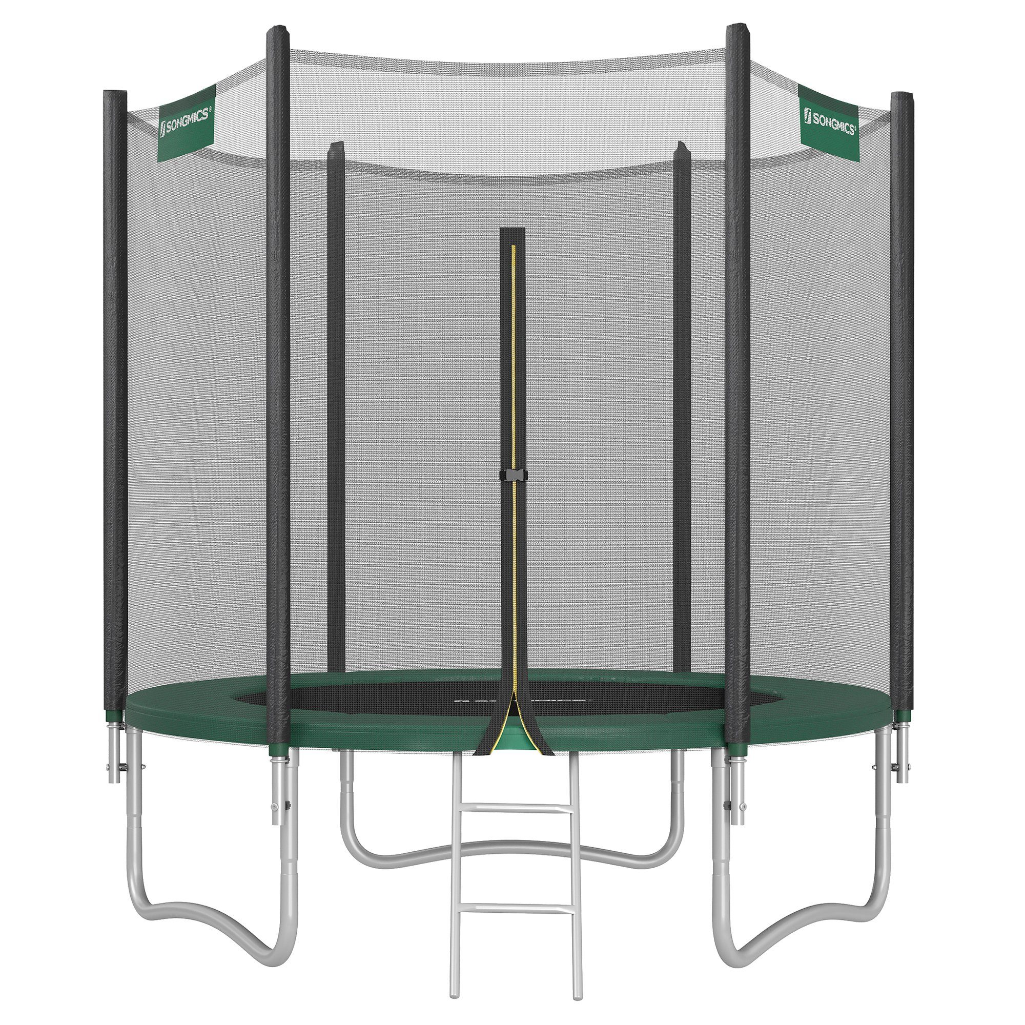 SONGMICS Gartentrampolin Ø 183cm, Ø 183 cm, bis 100 kg belastbar