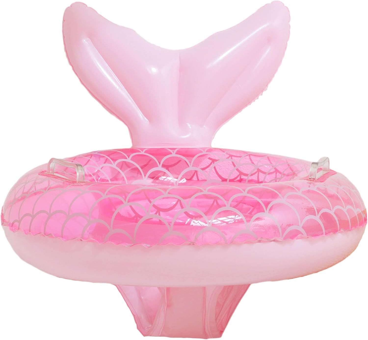 UE Stock Schwimmsitz Baby Aufblasbarer Schwimmring Schwimmhilfe mit Sitz Rosa Meerjungfrau, für Freude beim Planschen und Игрыn im Wasser