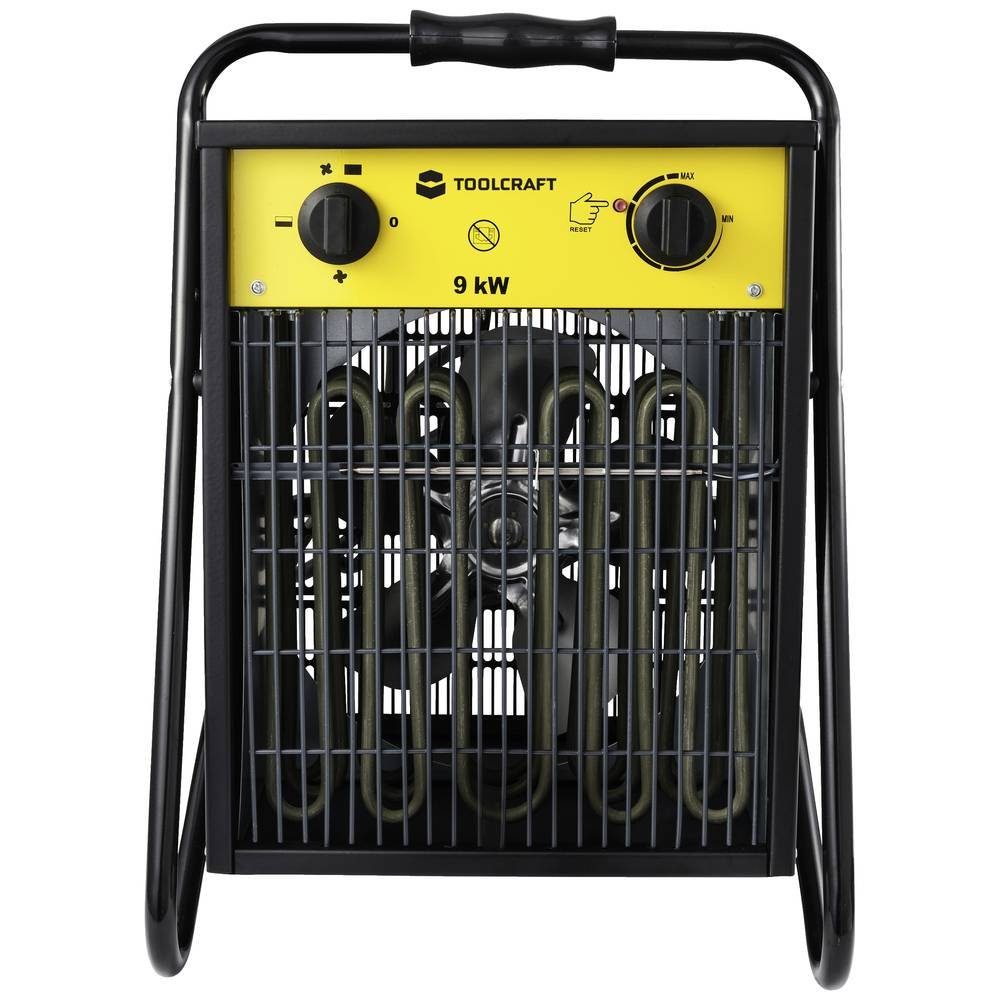 TOOLCRAFT Heizgerät Industrie-Heizlüfter, 9000 W TO-8578338, Überhitzungsschutz, Integriertes Thermostat, Heizlüfterfunktion