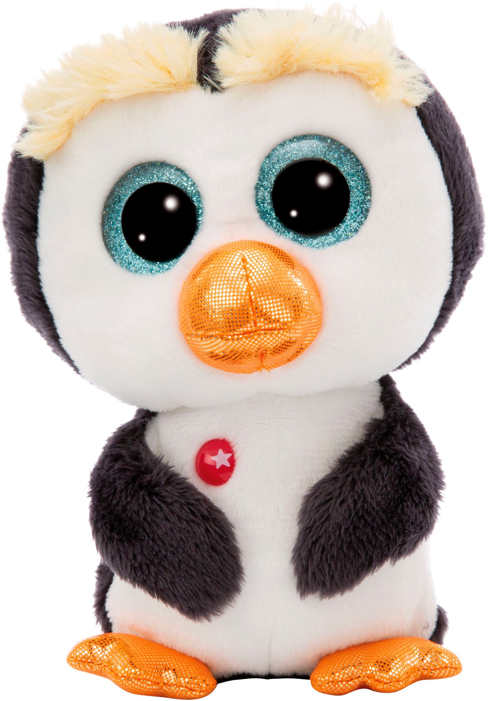 Nici Kuscheltier Glubschis, Pinguin Prince Nigu, 15 cm