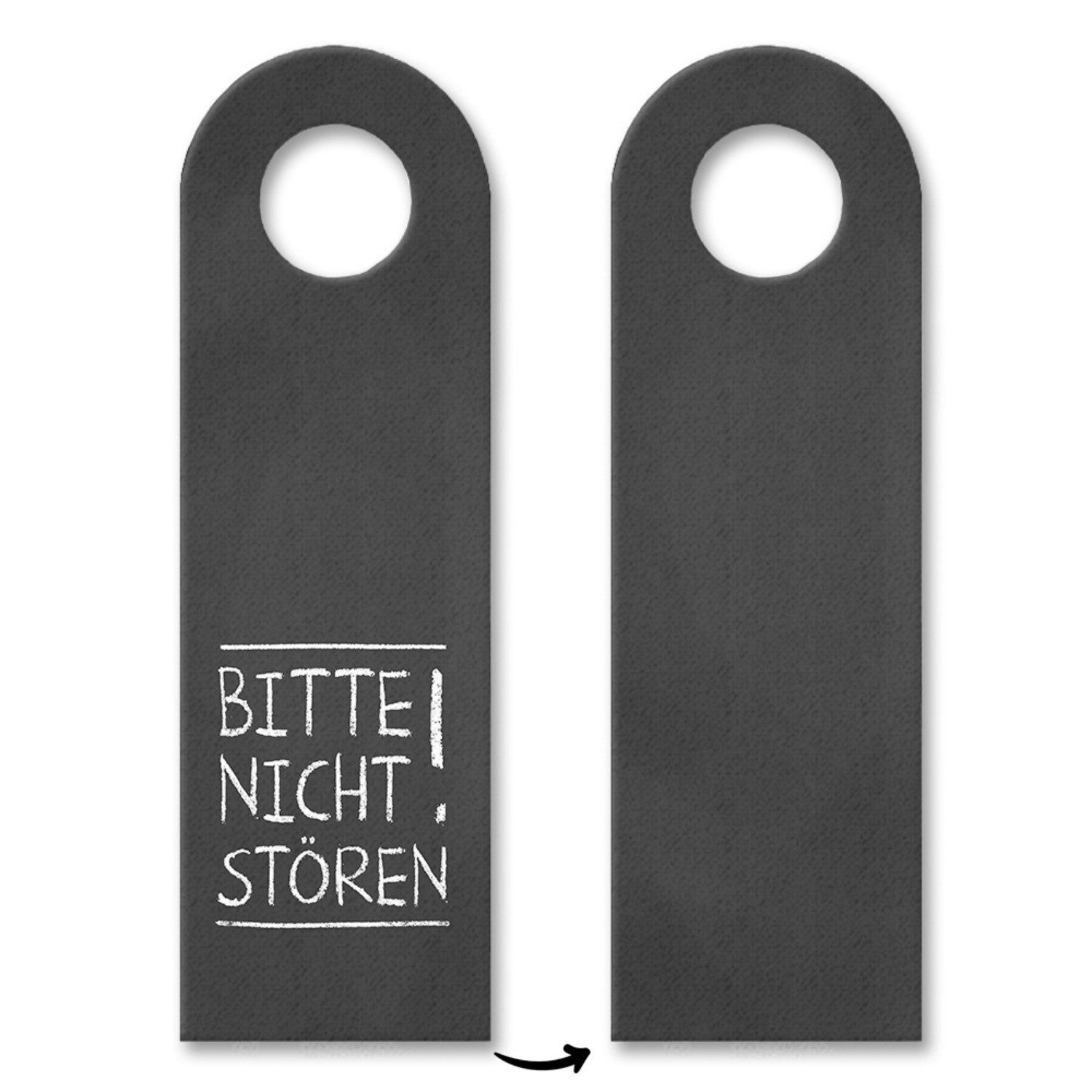 Dekohänger 10x Bitte nicht stören! Türhänger Türanhänger Türschild Schild an der