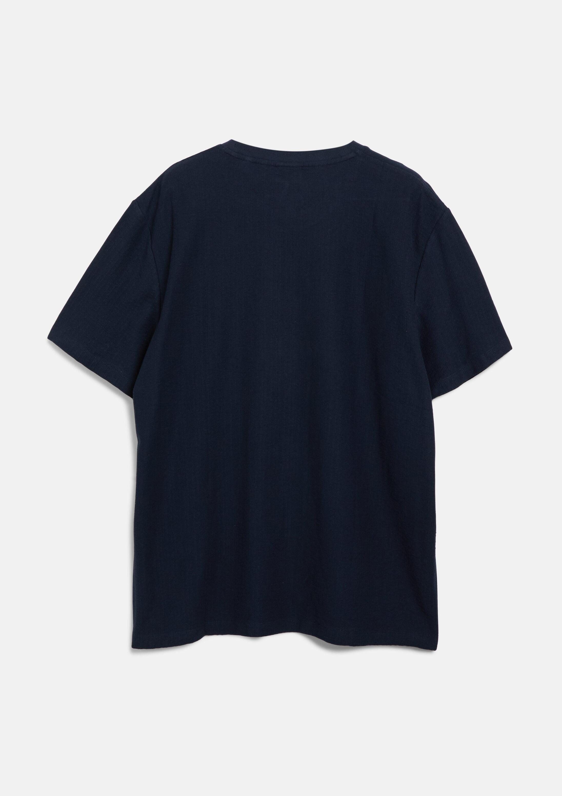 s.Oliver Kurzarmshirt T-Shirt T-Shirt mit Rippstruktur
