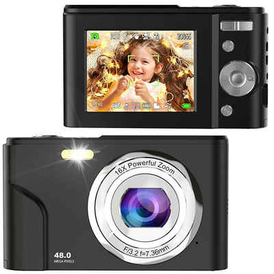 GelldG Digitalkamera,1080P HD Kamera Digital, 2,8 '' LCD Kompaktkamera Vollformat-Digitalkamera