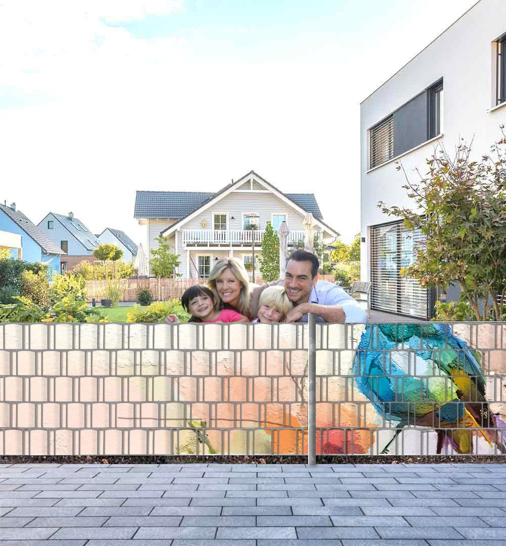 MyMaxxi Sichtschutzstreifen Sichtschutzstreifen Gemalter Vogel Ast günstig online kaufen