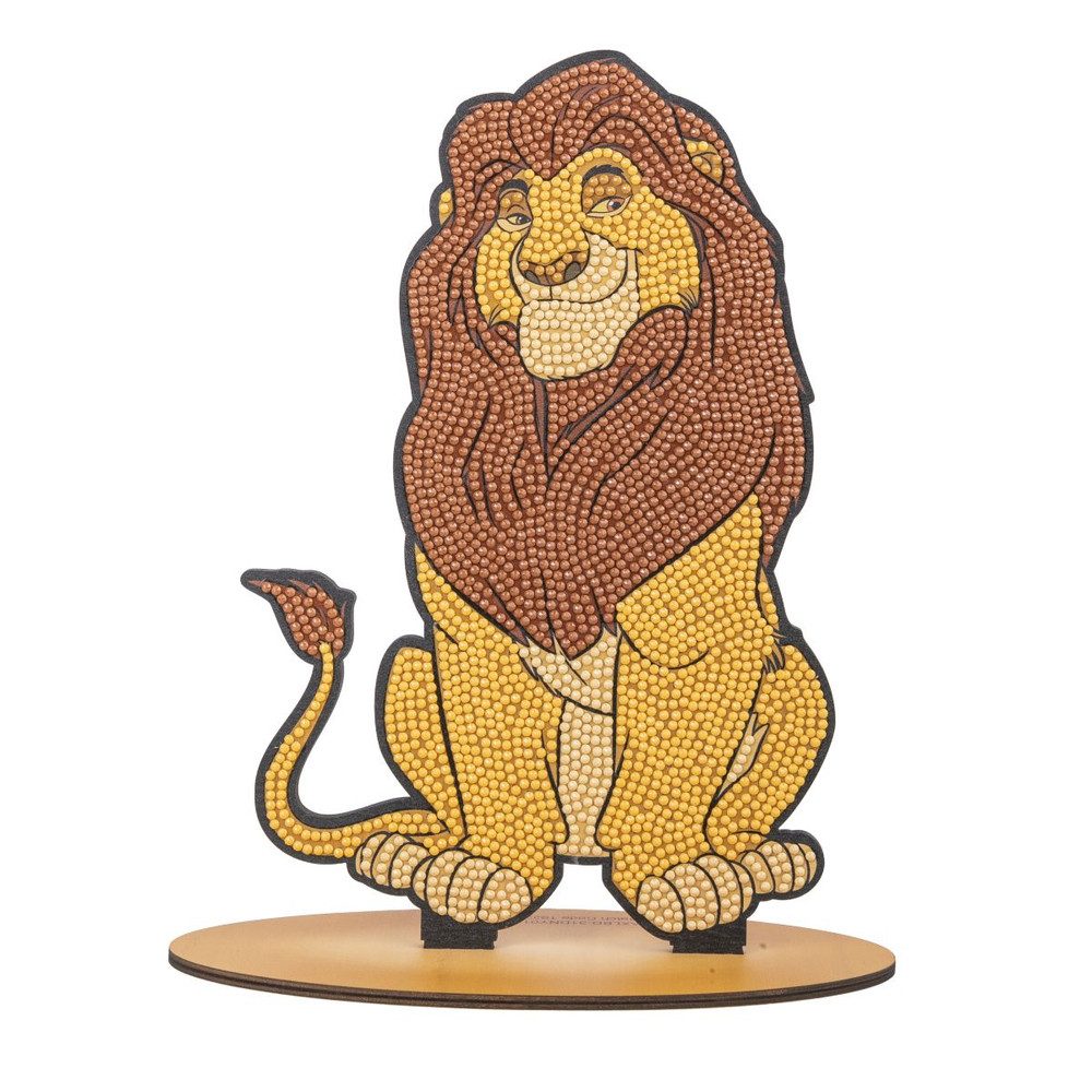 CRAFT Buddy Kreativset König der Löwen - Crystal Art - Buddies XL - Mufasa