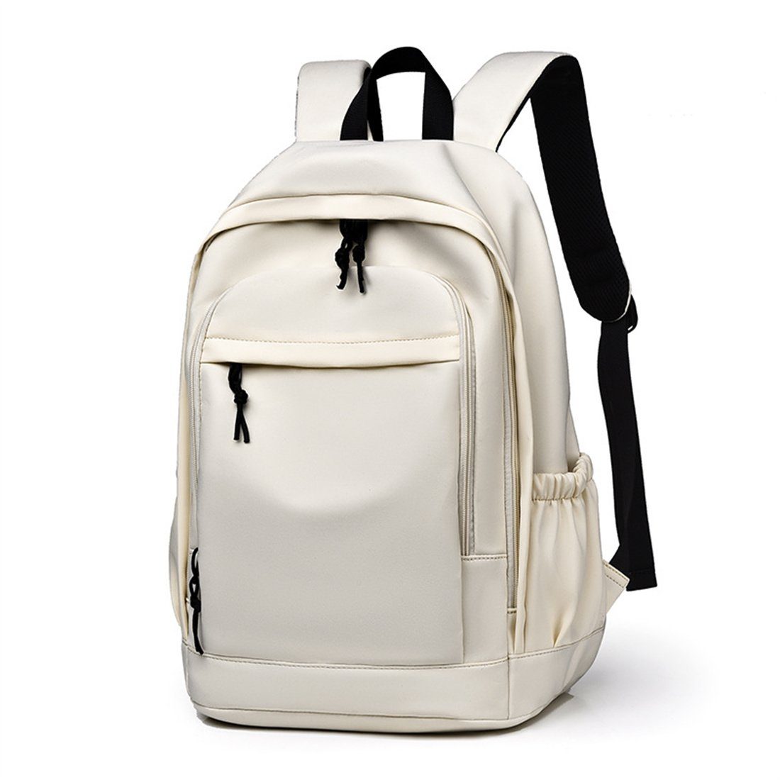 Schultasche DÖRÖY Weiß Schulrucksack, für Studenten, Reiserucksack Wasserdichte Schulranzen