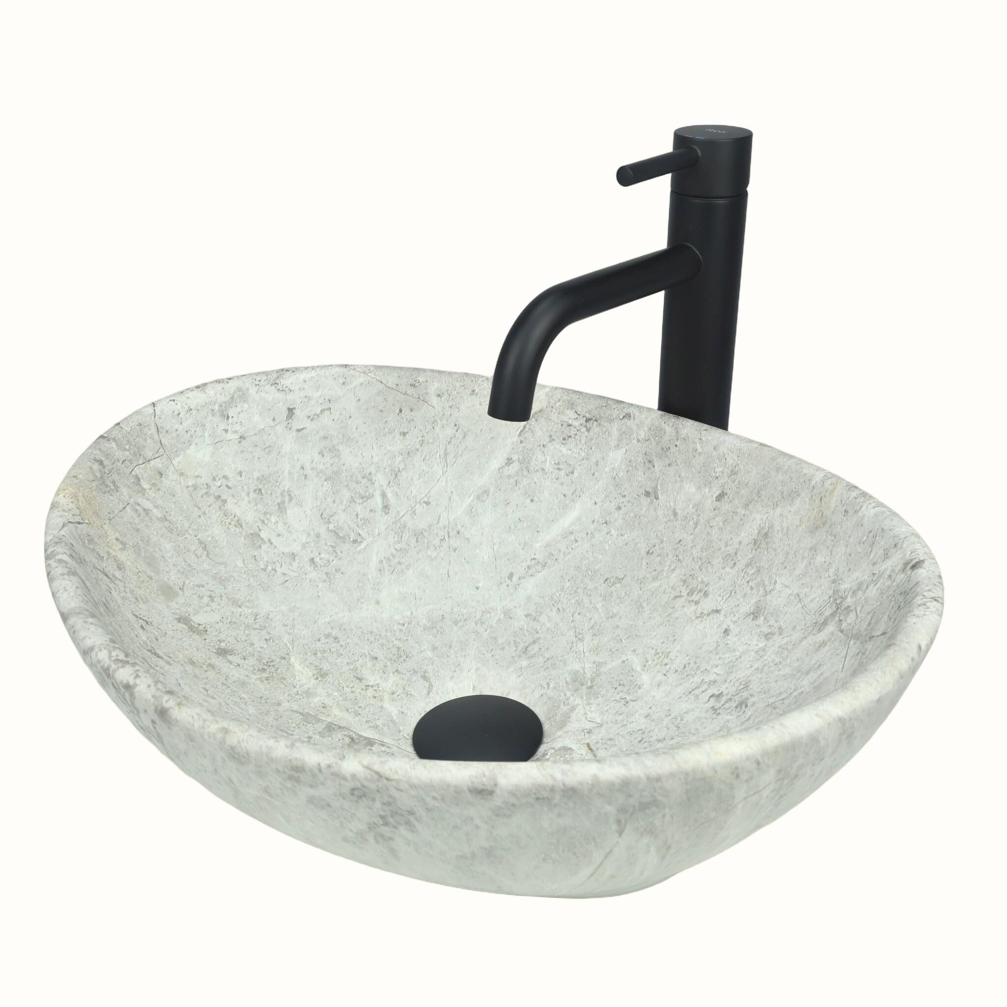 GTM Design Aufsatzwaschbecken Modern Waschbecken ohne Hahnloch Elegant Aufs günstig online kaufen