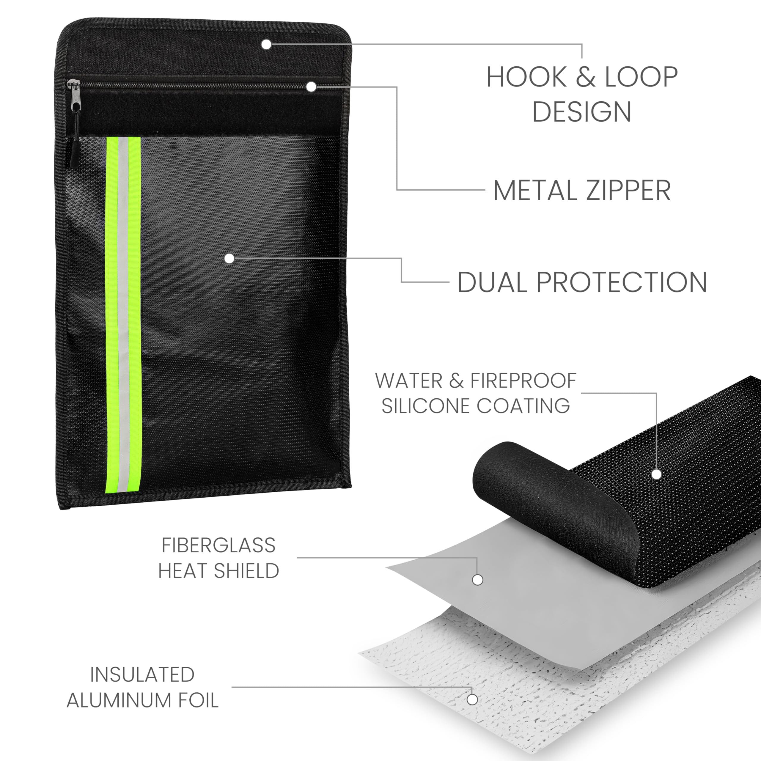 Belle Vous Aktenregal Dokumentenhalter 2er Pack. Feuerfeste Dokumententasch günstig online kaufen