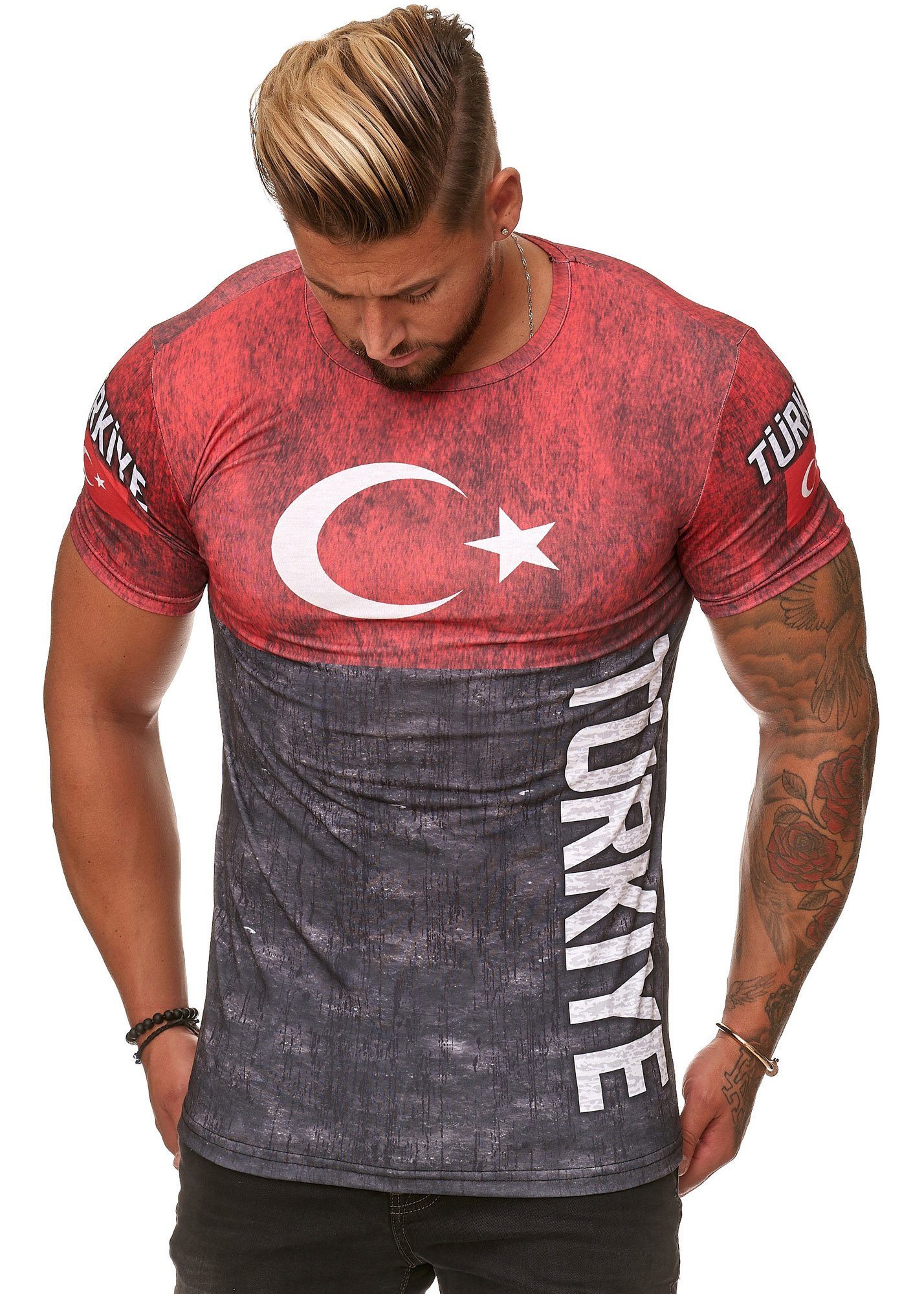 Code47 1186 (1-tlg) Shirt Türkei T-Shirt