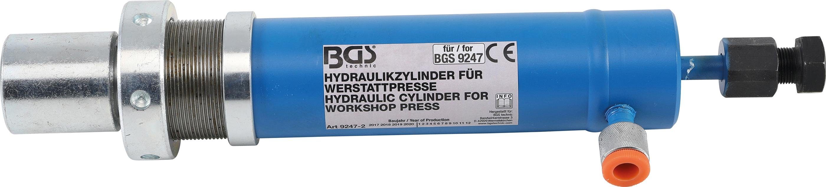 9247 technic Art. BGS Hydraulikzylinder für Werkstattpresse