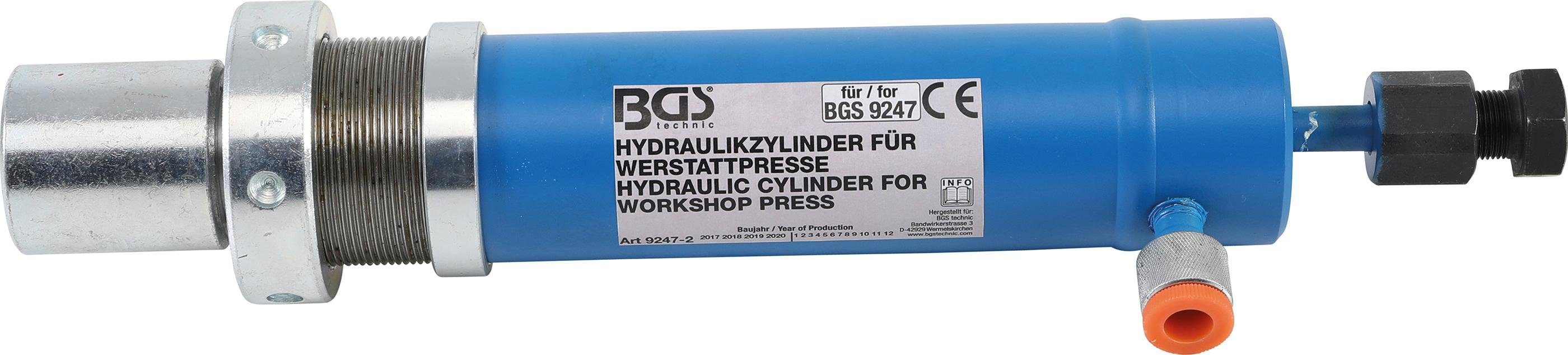 9247 Werkstattpresse Art. BGS Hydraulikzylinder für technic