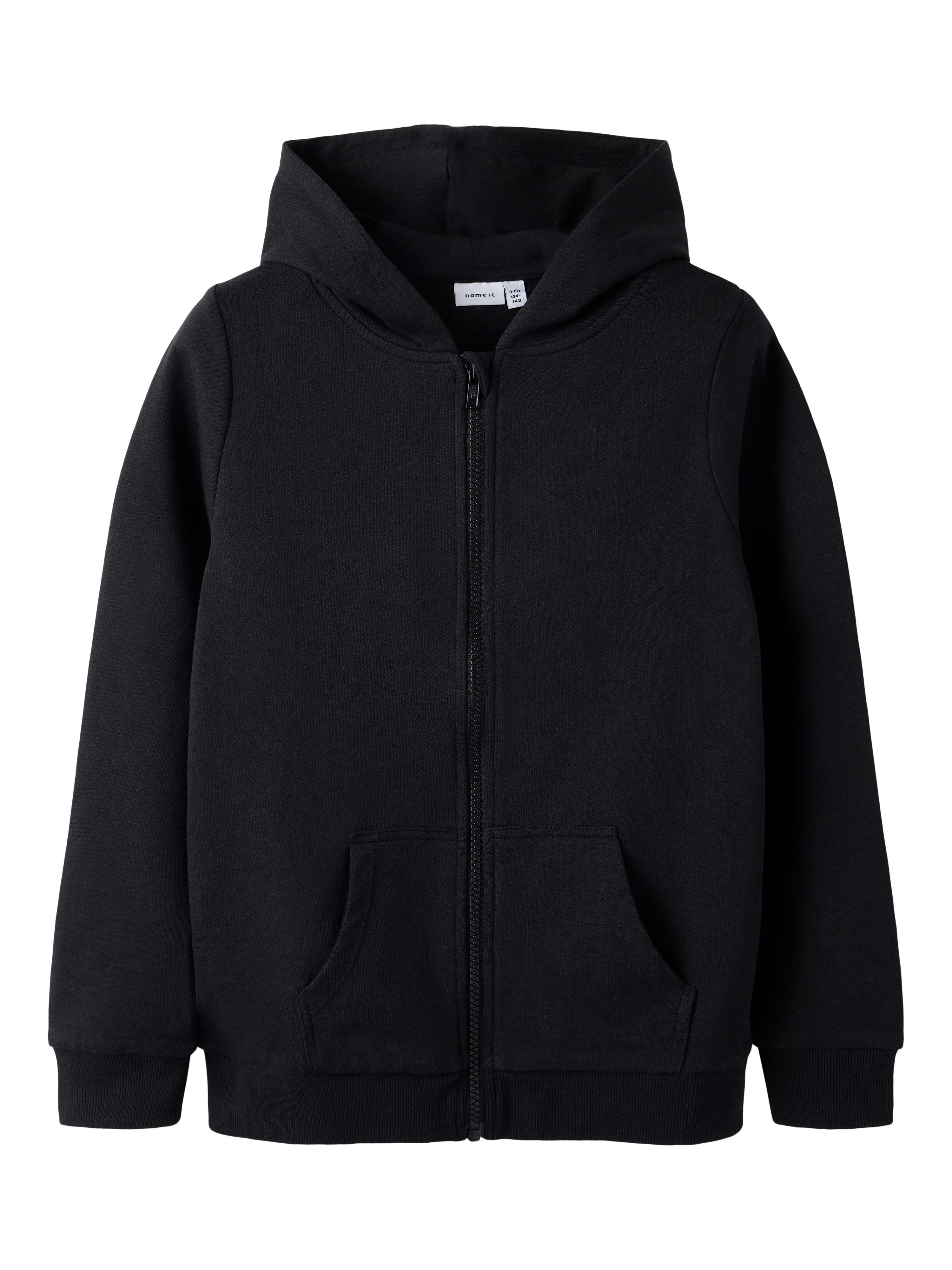 Name It Kapuzensweatjacke NKMNESWEAT CARD W HOOD UNB NOOS in klassischer Form