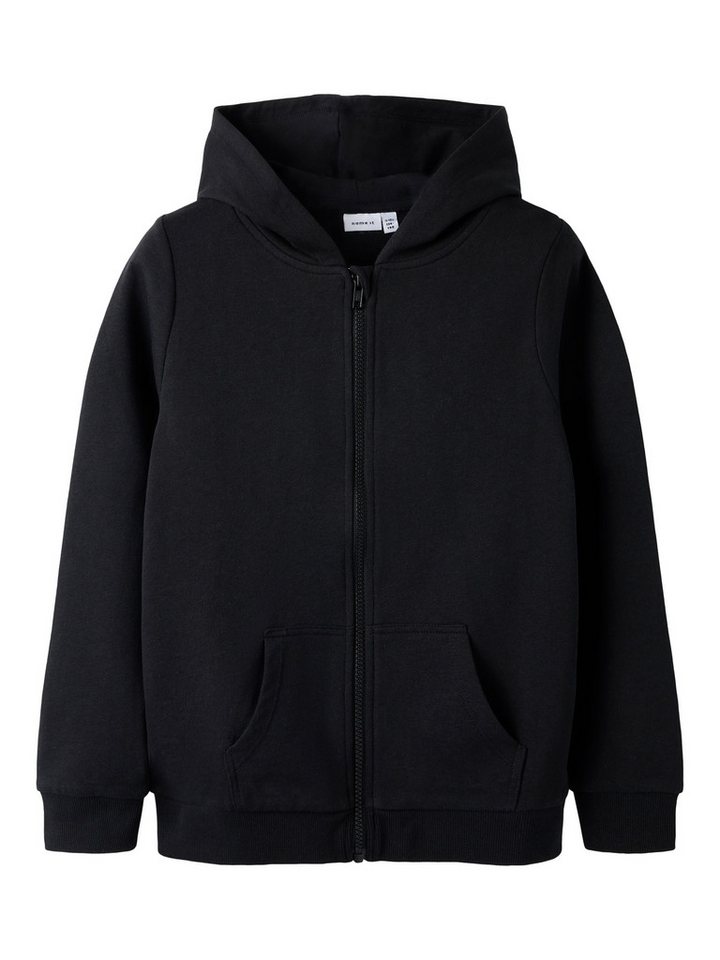 Name It Kapuzensweatjacke NKMNESWEAT CARD W HOOD UNB NOOS in klassischer Form