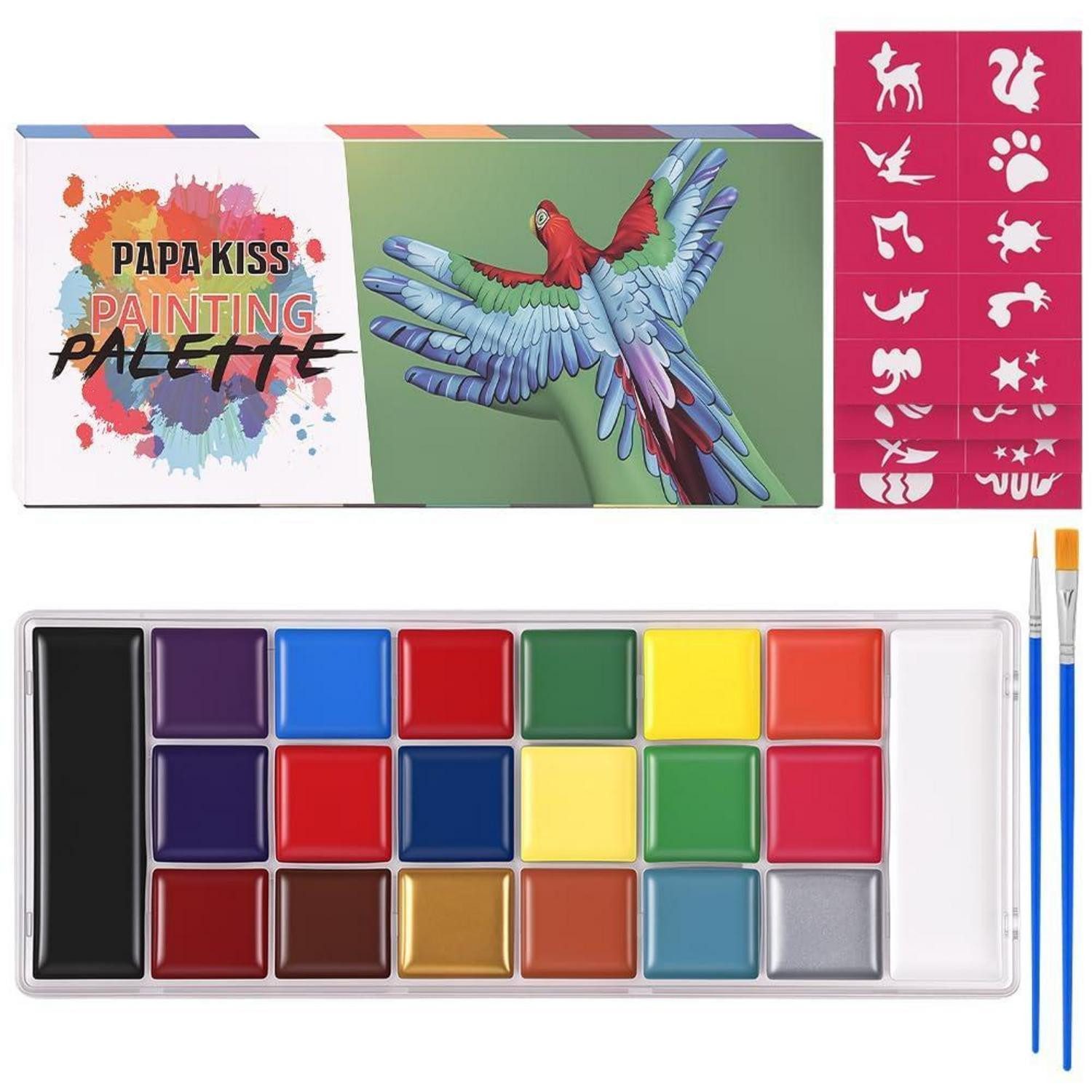 LuxusKollektion Theater Schminkpalette Schminkset Face Paint 20 Farben