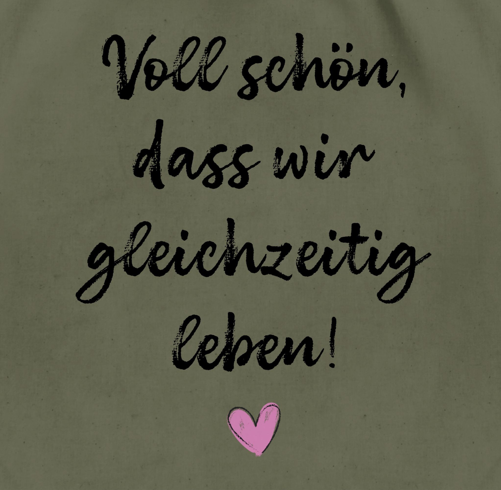 Shirtracer Turnbeutel Voll schön dass wir günstig online kaufen