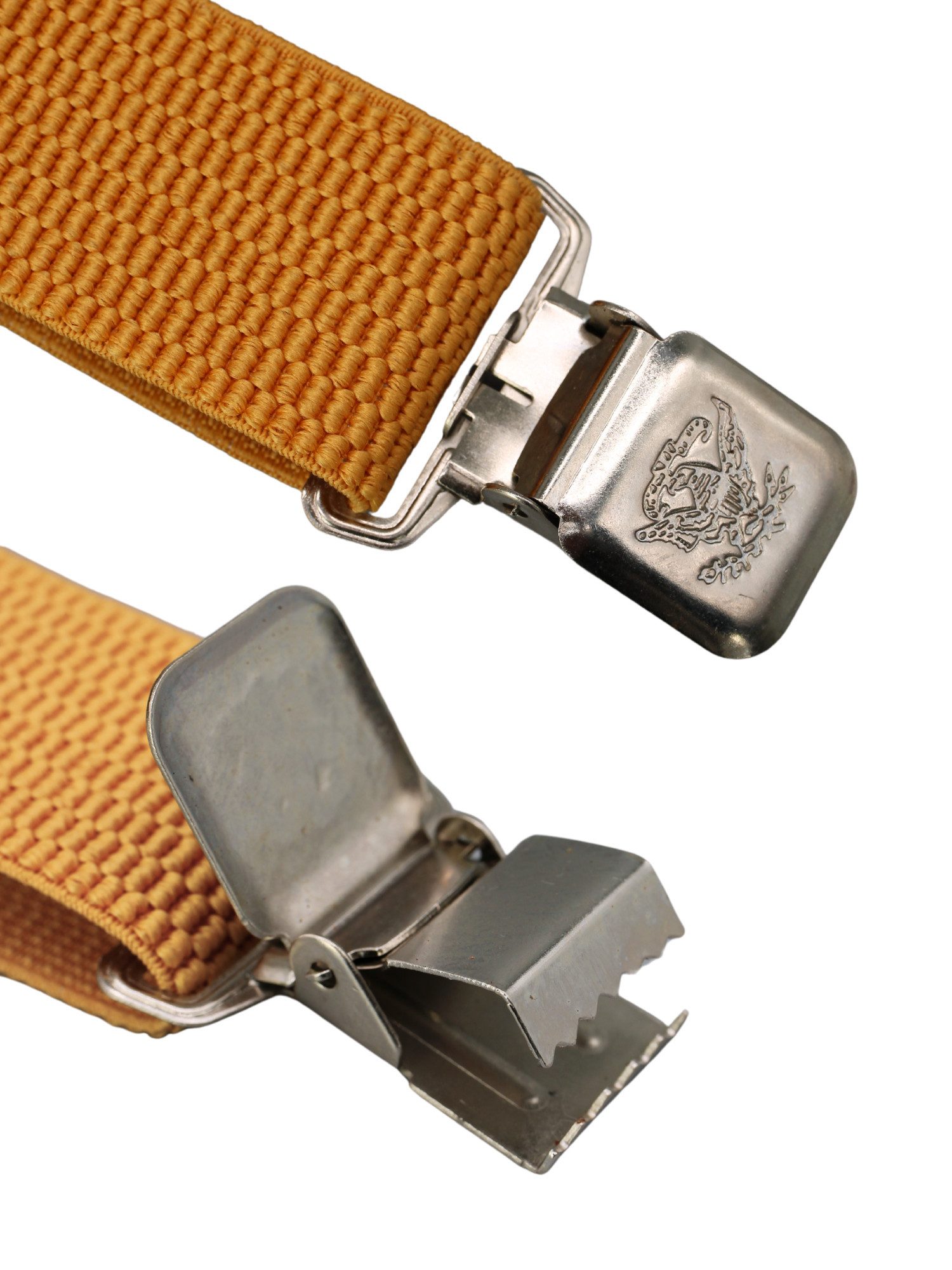 ANTALUX Hosenträger Y-Form – Elastisch & Verstellbar - Breite 4 cm, mit Metallclips 14 verschiedene Farben