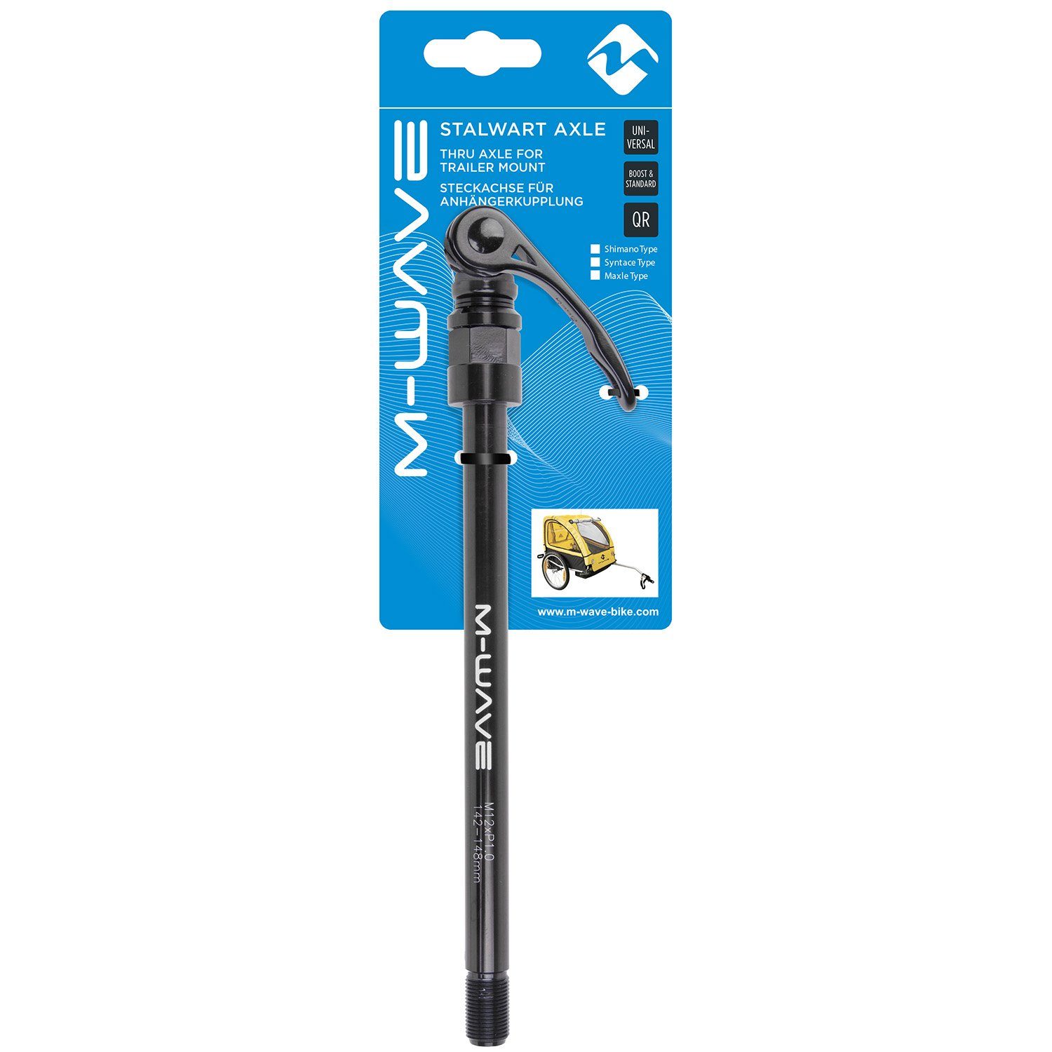 M-Wave Montagewerkzeug Steckachse Stalwart Axle Syntace Type, P1.0 x T20, (0-tlg)