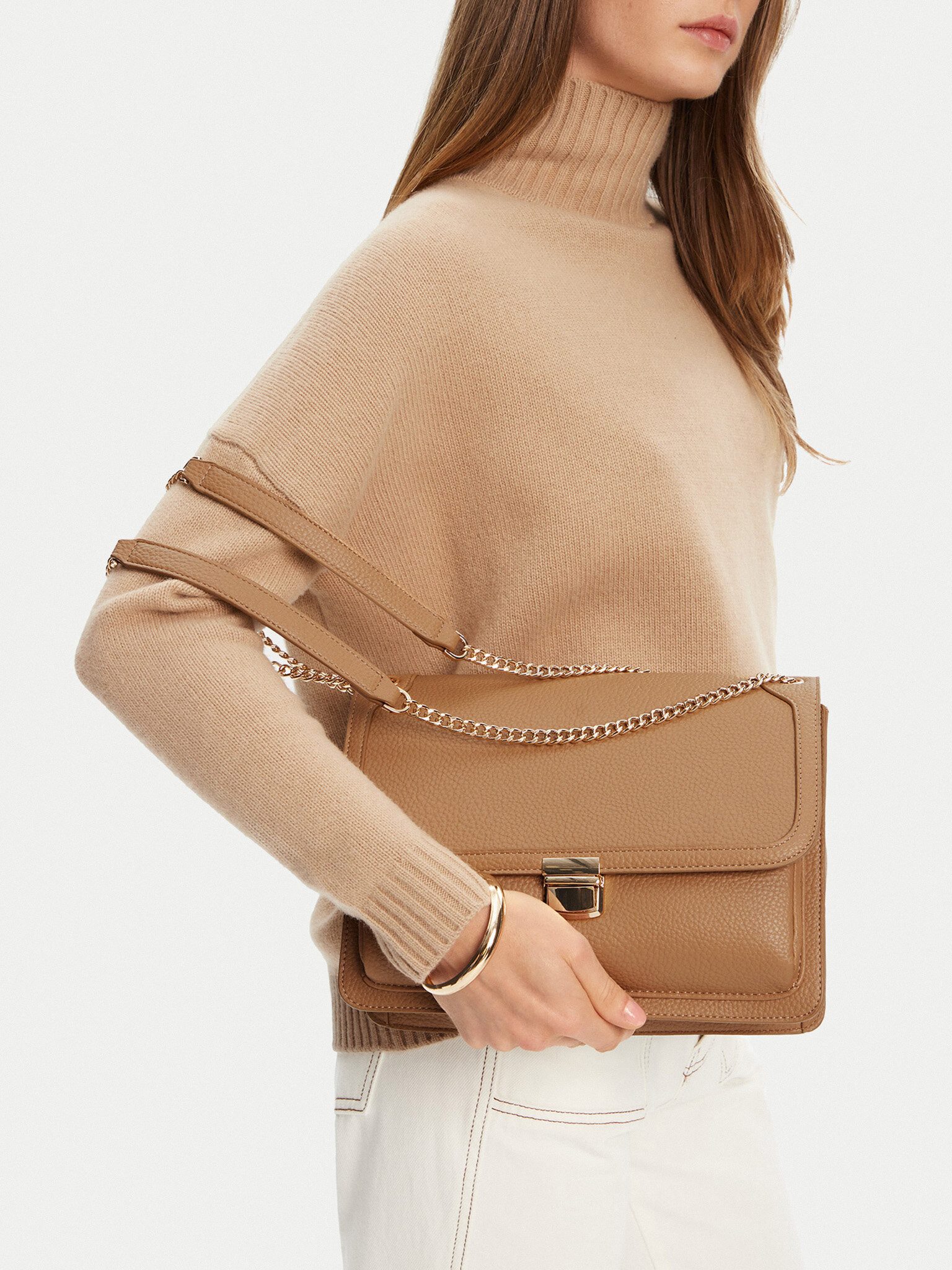 Jenny Handtasche Jenny Damenhandtasche Beige C-JEN-L-010-08