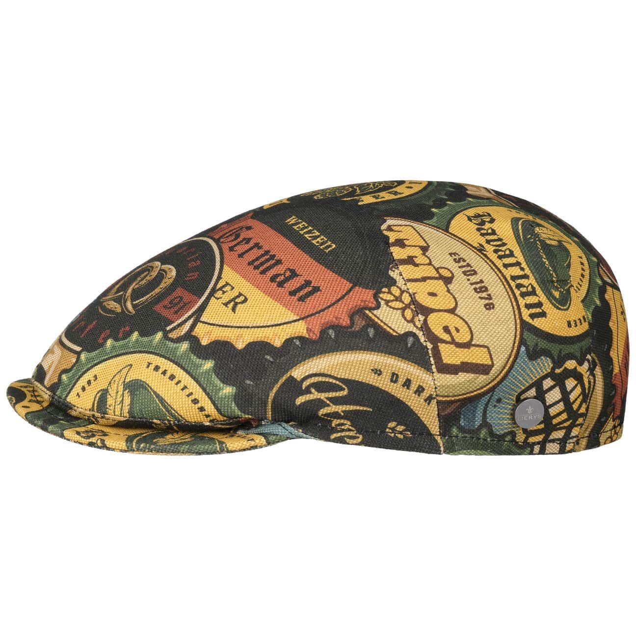 Lierys Flat Cap (1-St) Schirmmütze mit Schirm, Made in Italy