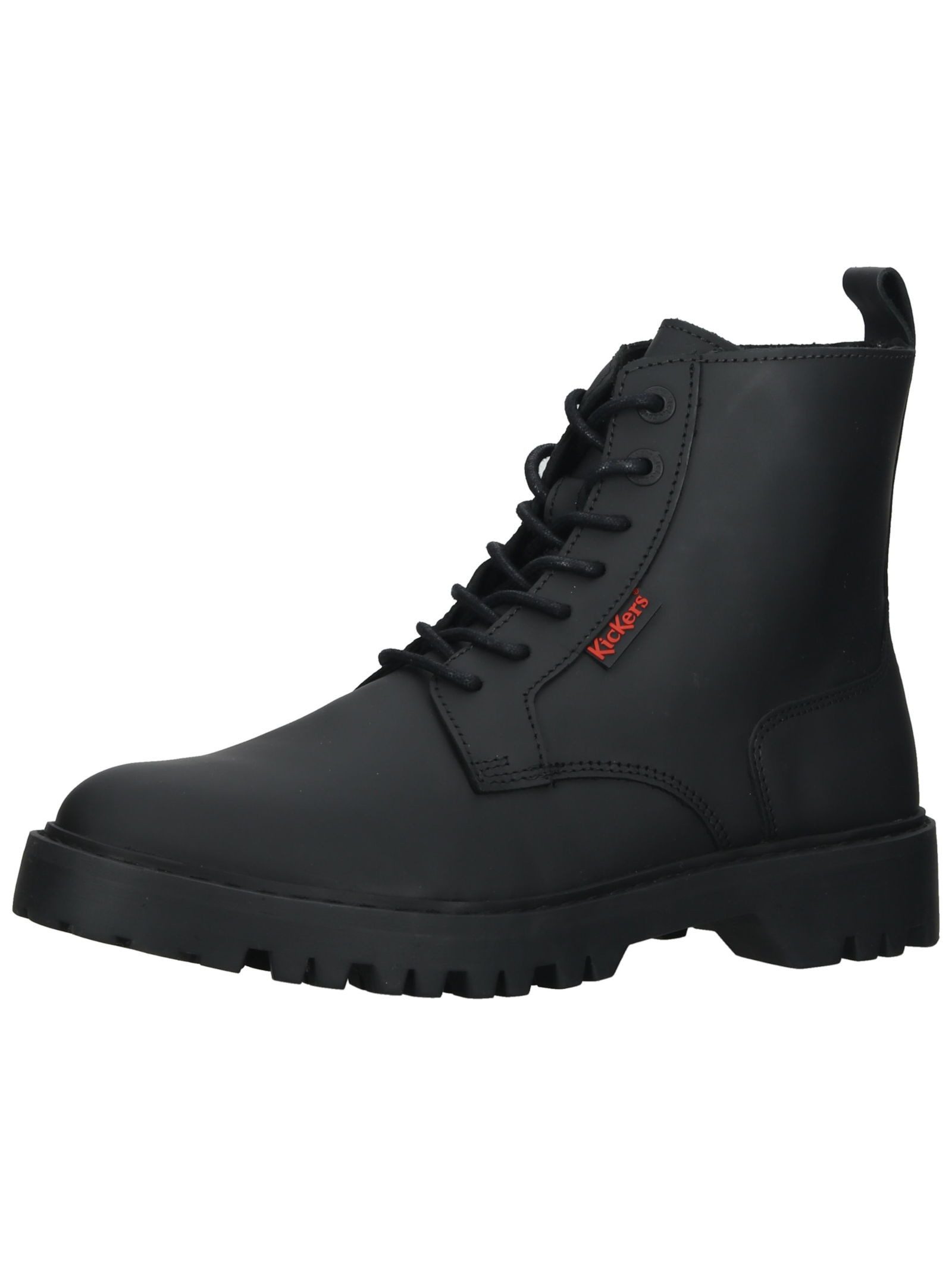 Kickers Stiefelette Leder . Schnürstiefelette