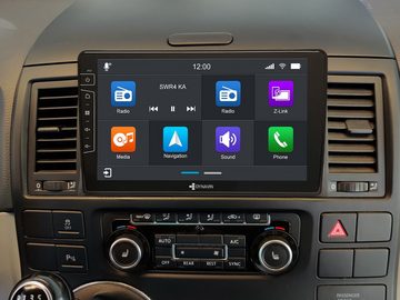 Dynavin D8-T5 Pro Android Navi VW T5 Multivan 9-Zoll CarPlay Android Auto Autoradio