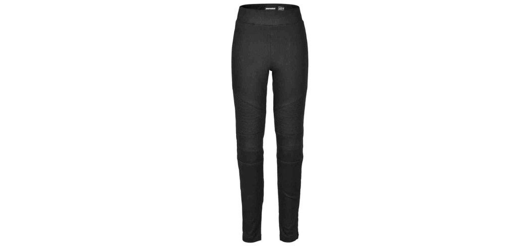 SpiDi Motorradhose Moto Jeggings HW Tex Damen Motorrad Textilhose Knieprotektoren enthalten