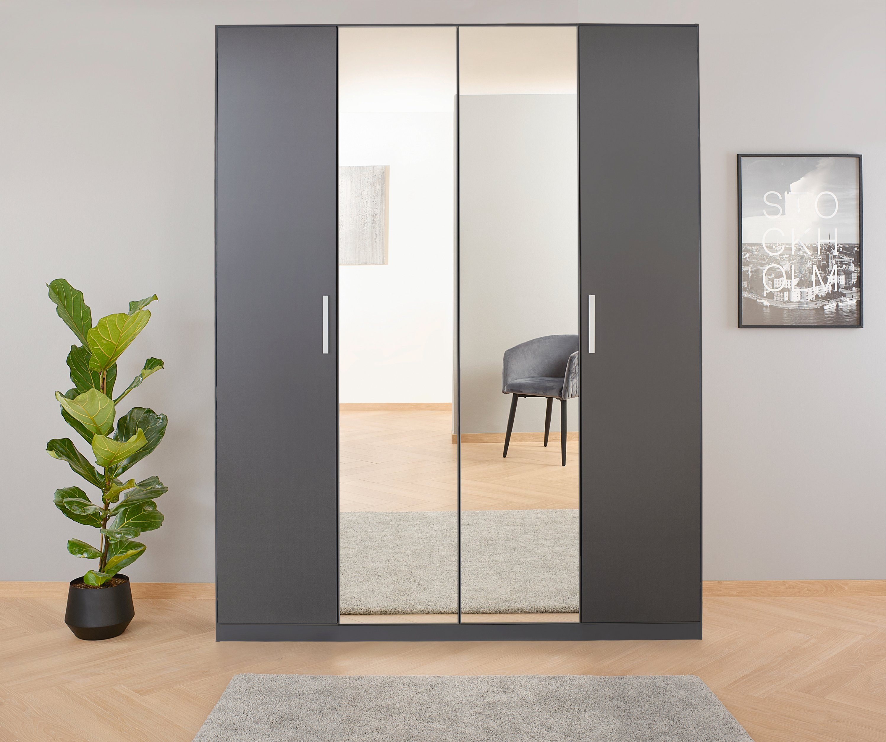 rauch Drehtürenschrank Kleiderschrank Schrank Garderobe Ankleide günstig online kaufen