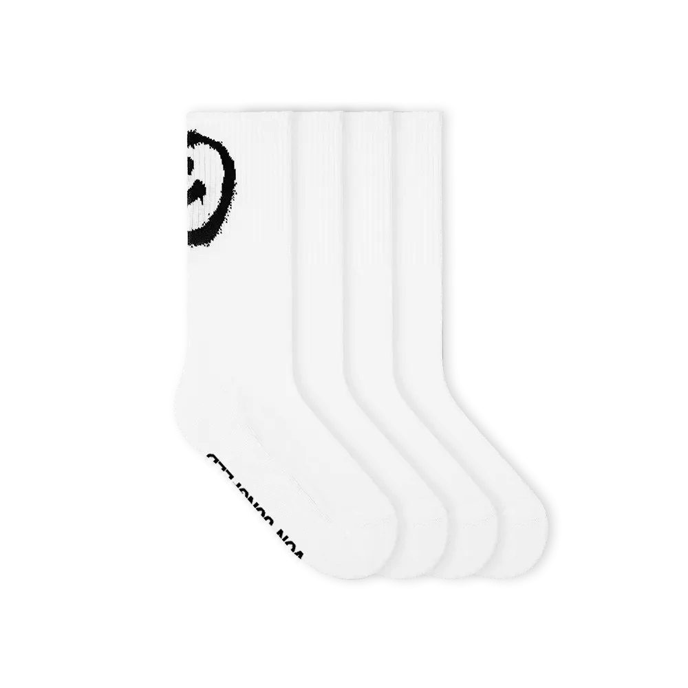 Socken Smiley Tennis Socken in mehrfarbig