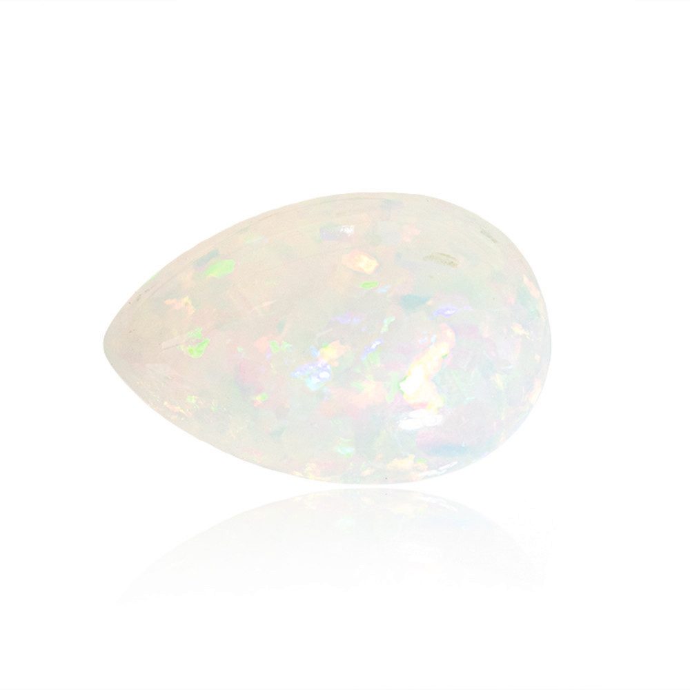 Cavill Edelstein Cavill AAA Welo Opal 21,95 ct Tropfen Cabochon für Ring & Anhänger, (1-St)