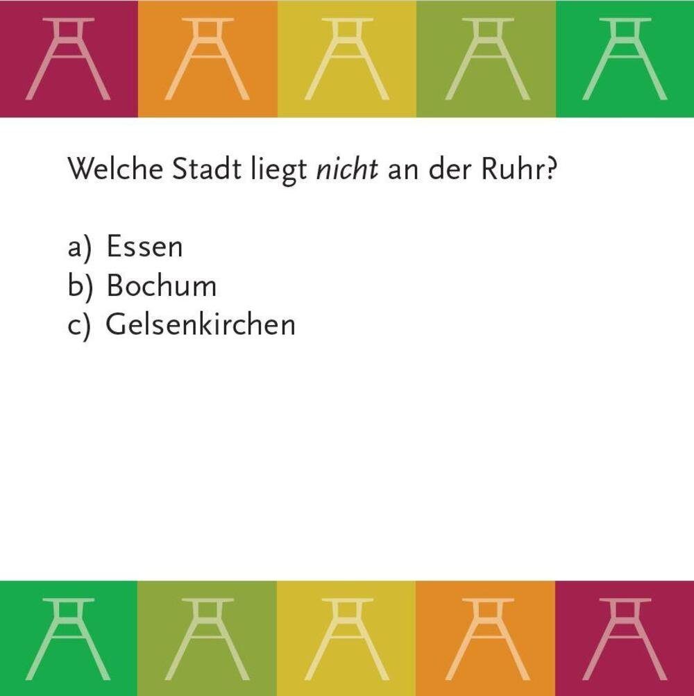 Ruhrpott-Quiz ars vivendi Spiel, (Neuauflage)