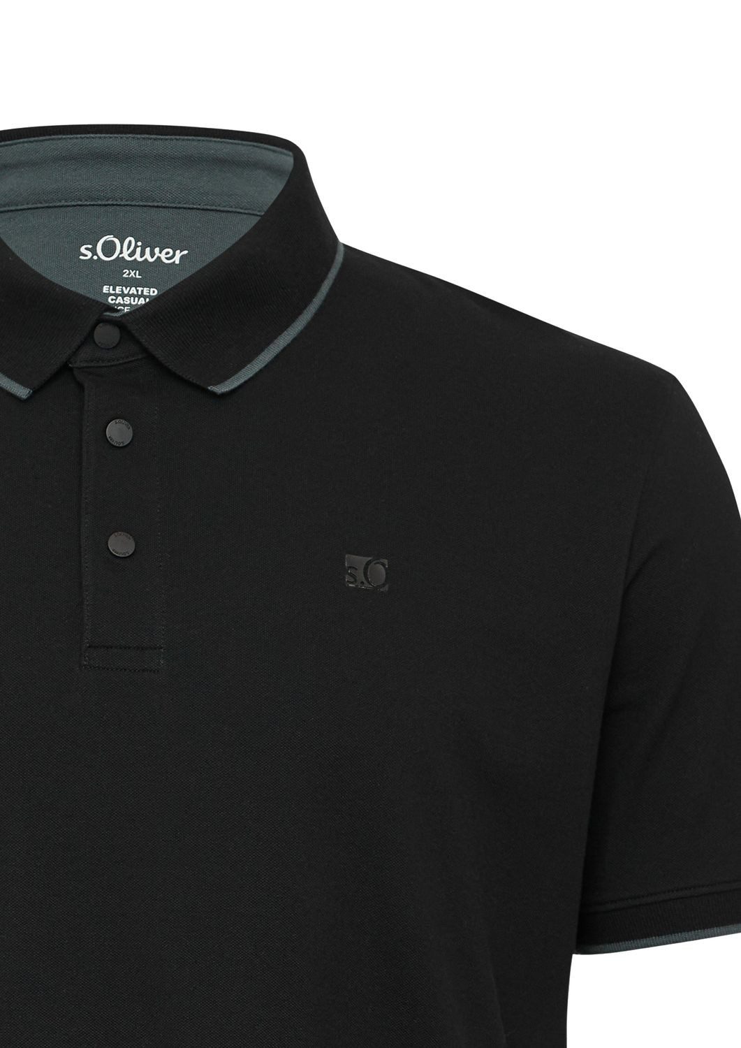 s.Oliver Poloshirt Big Size (1-tlg) Kragen, günstig online kaufen
